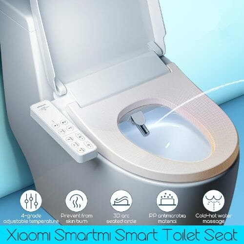 „Xiaomi SmartMi“ elektroninis bidė - tualeto sėdynė, paverčianti tualetą bidė